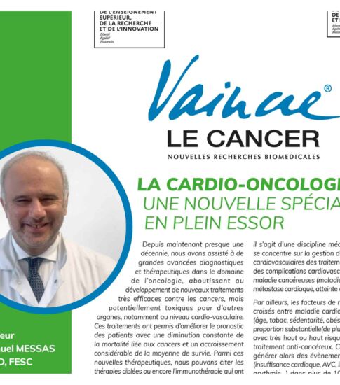 La Cardio-Oncologie : Une Nouvelle Spécialité en Plein Essor