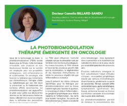 La photobiomodulation- thérapie émergente en oncologie