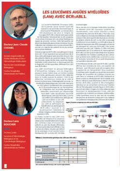 Les Leucémies Aigües Myéloïdes (LAM) avec BCR::ABL1.